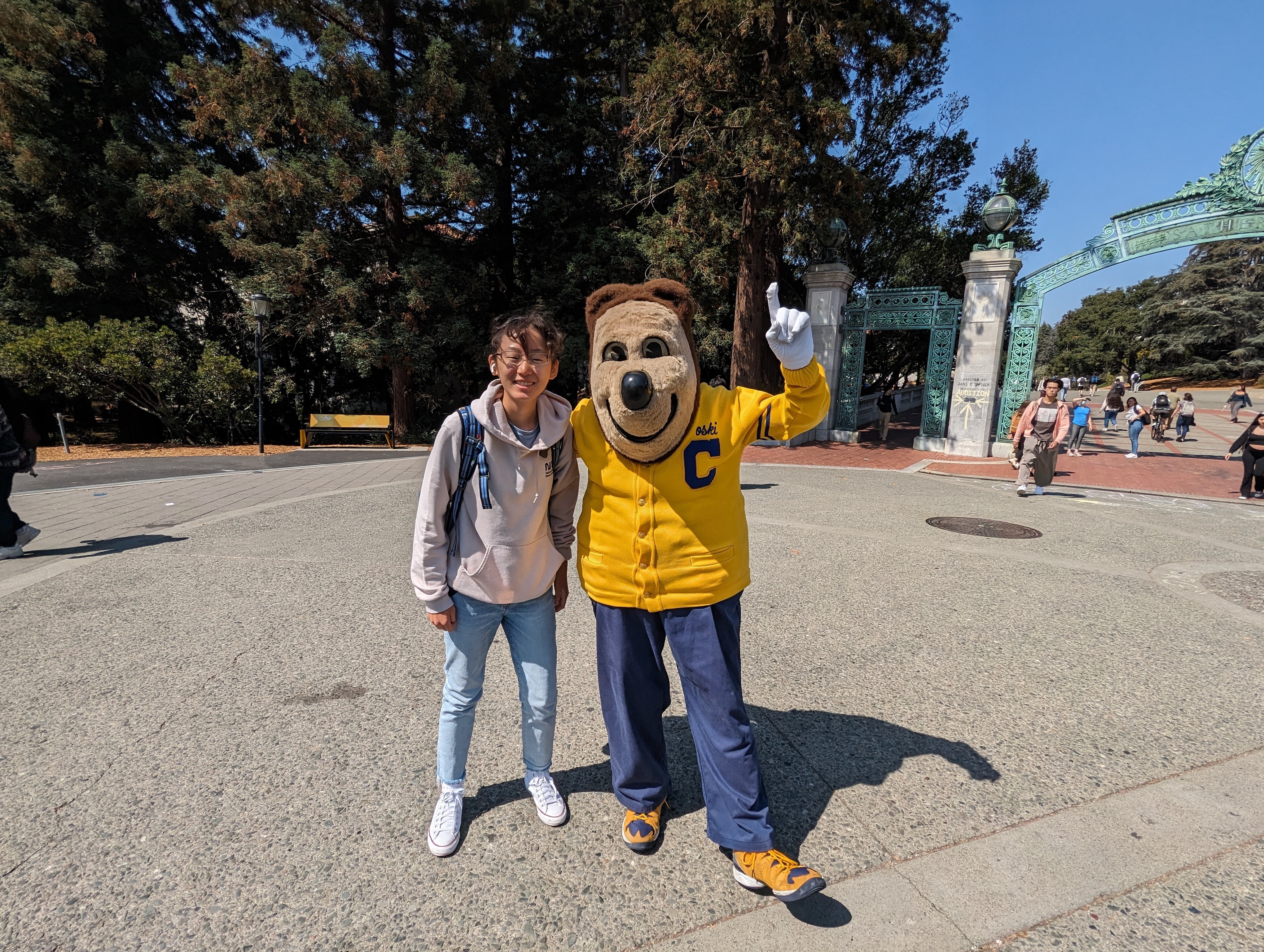 Me and Oski! Go Bears!
